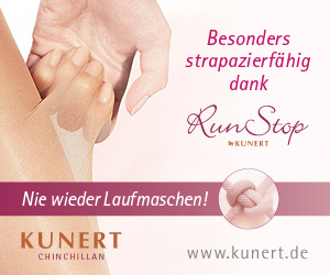 Laufmaschenfreie Strümpfe von Kunert!